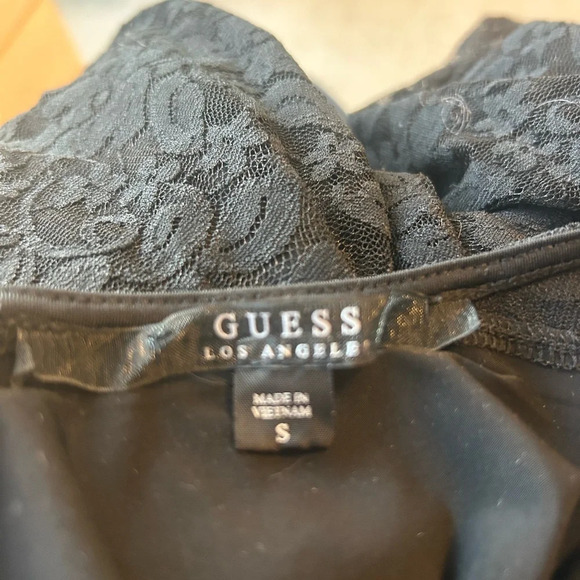 Guess  lace top corset look size S good used condition - Picture 4 of 7